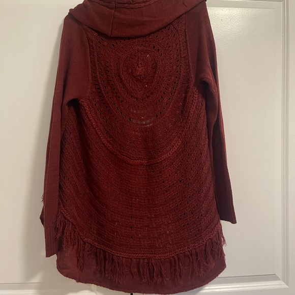 Maroon Cardigan - Picture 2 of 3
